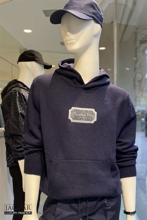 blue dior hoodie|christian dior hoodie men's.